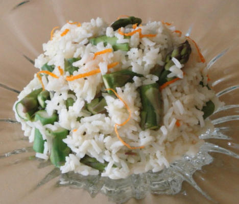 basmati asperges rijst