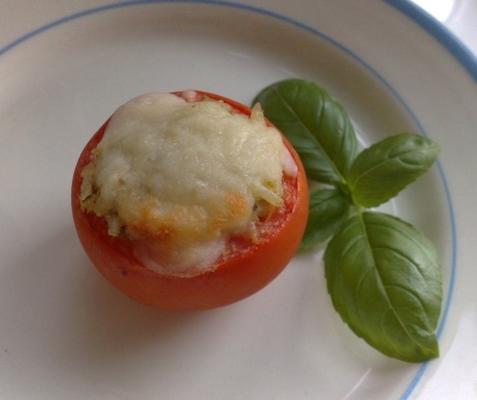 pesto gevulde tomaten