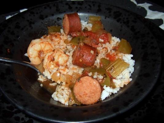 crock-pot jambalaya-pastalaya