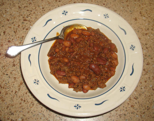 super eenvoudige chili