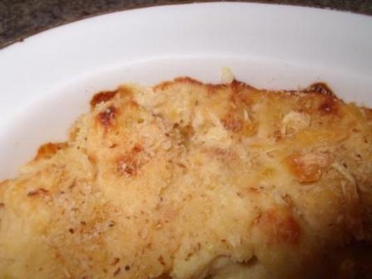 macaroni en gegratineerde bloemkool