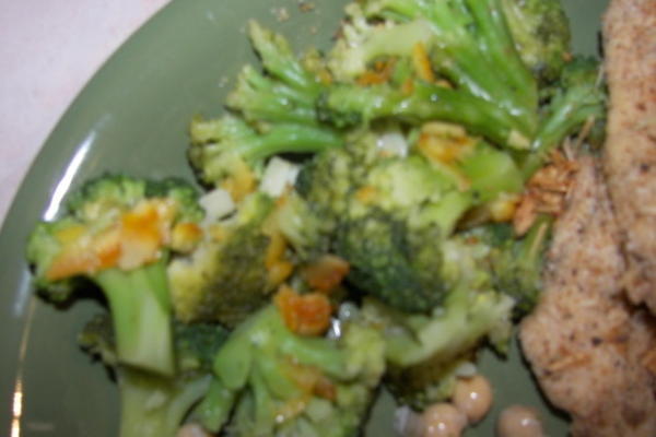 citrus glazuur op asperges of broccoli