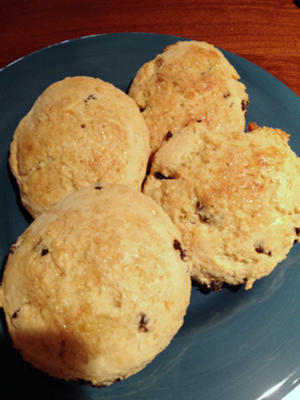 gemakkelijke oranje scones