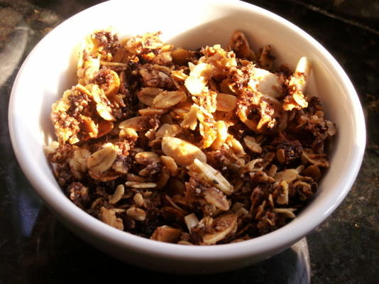 Californische granola (magnetron of oven)