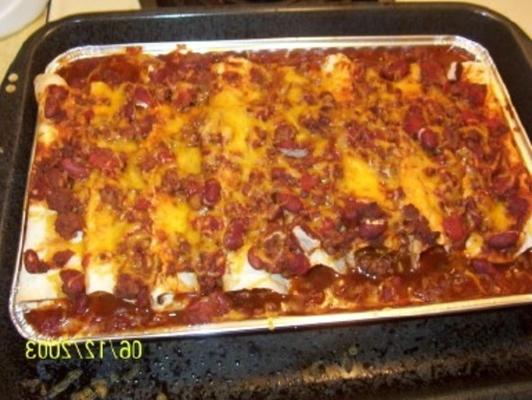 chili en enchiladas