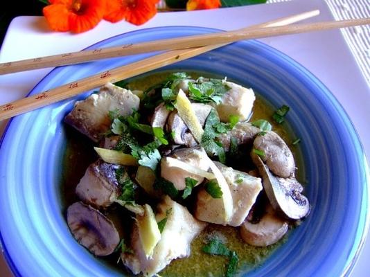 Thaise snapper met gember (pla bae sae)