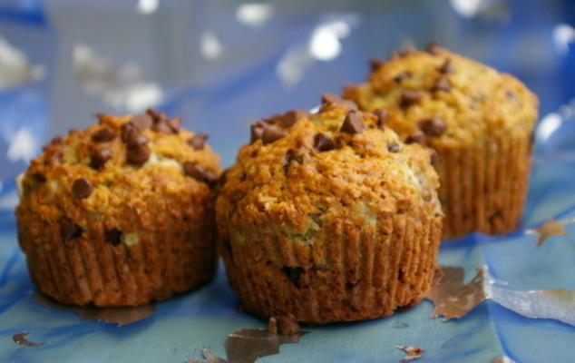 banaanchocolade chip * daglicht-in-het-moeras * ontbijtmuffins