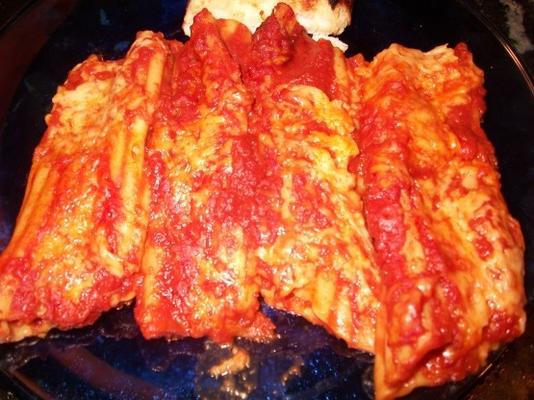 cheesy chicken manicotti (oamc)