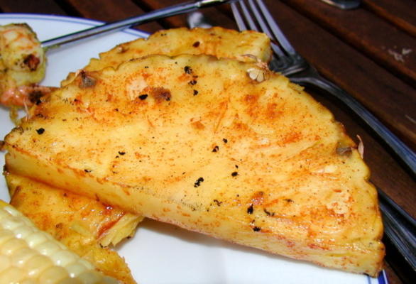 heerlijke gegrilde ananas van alton brown