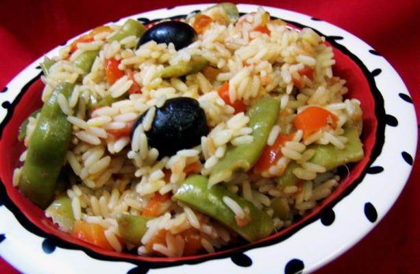 mediterrane paella (vegetarisch)