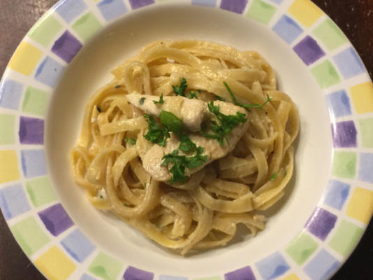 fettuccini met kipfilets