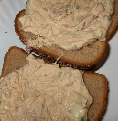 curry tonijn dip / spread
