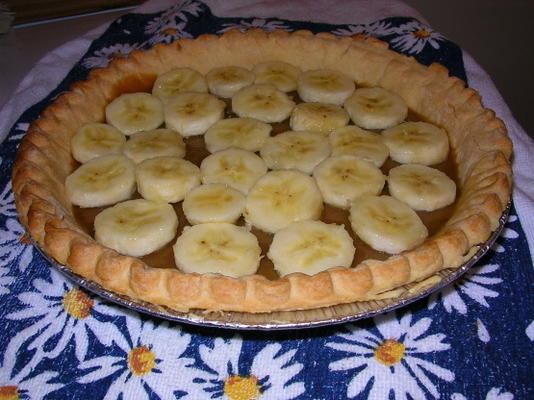 bananen karamel taart
