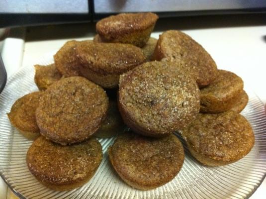 vlasmeel kaneel muffins - zuidstrand