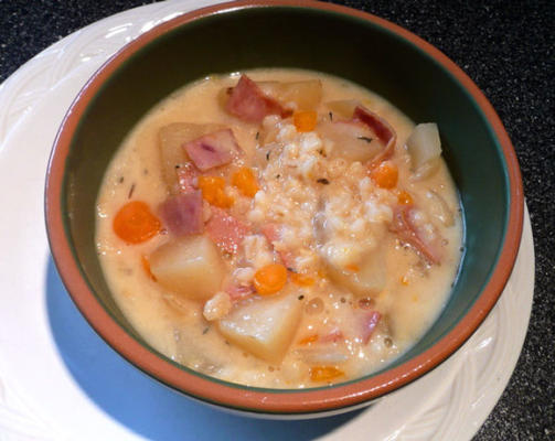 gewicht watchers slijpen aardappel chowder