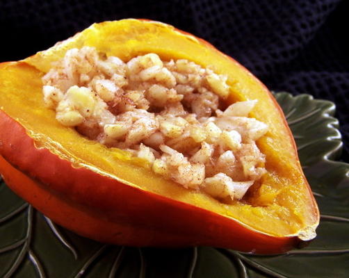acorn squash met ananas