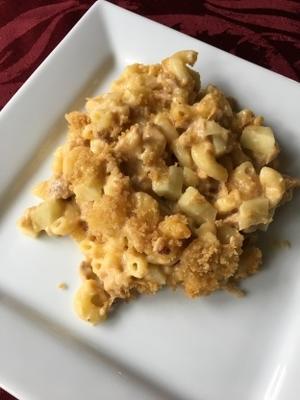 appel tonijn pasta casserole