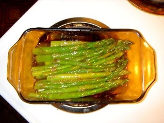 gekookte asperges