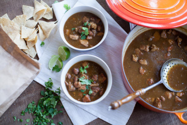 tomatillo chili verde