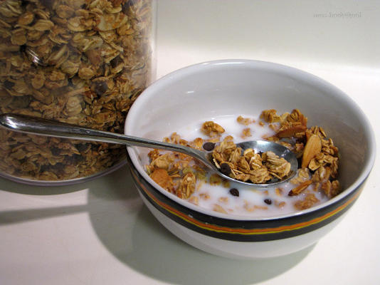 lekkere zelfgemaakte muesli