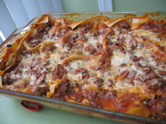 mijn favoriete eenvoudige lasagna-recept