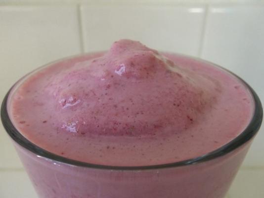 de aardbeien smoothie