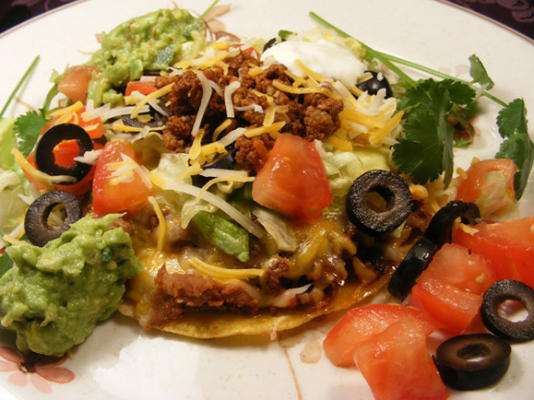 tostada compuesta