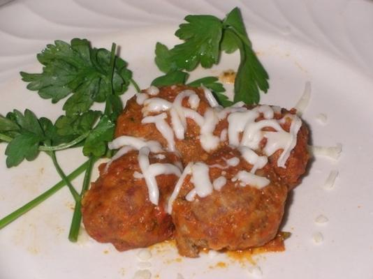 Italiaanse gehaktballen in saus