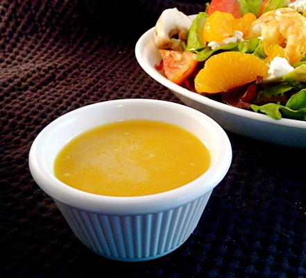 Oranjerode vinaigrette