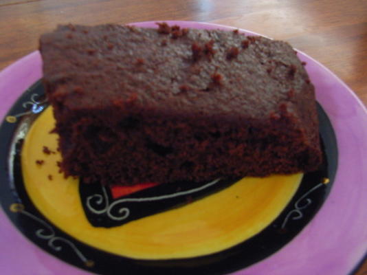 de rode fluwelen cake van de cakedokter
