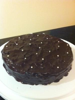 volkoren chocolade pan cake