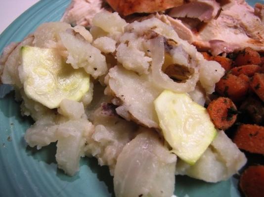 Beierse Duitse aardappelsalade