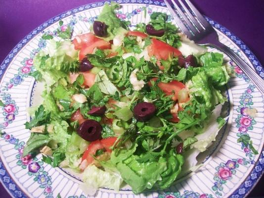 Griekse zomerse salade (anamikti salata)