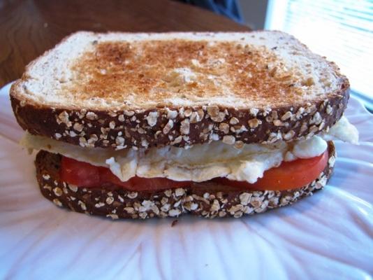mijn makkelijke go-to-breakfast sandwich