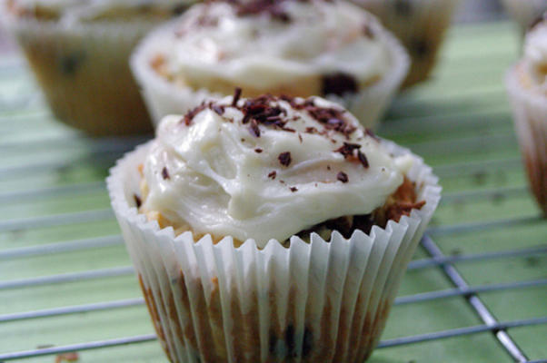 banaan chocolade cupcakes