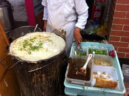 jian bing, beijing style (chinese ontbijtburrito)