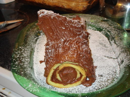 buche de noel / yule log cake