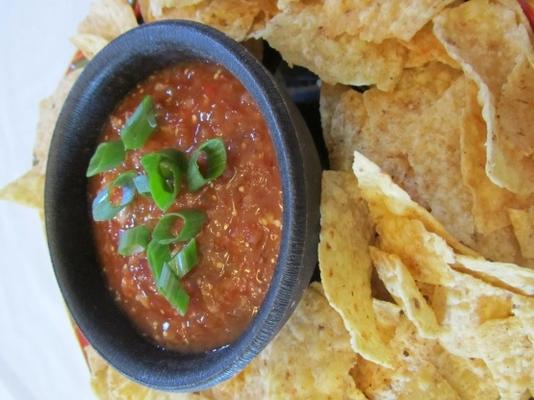 chipotle-tomatillo salsa