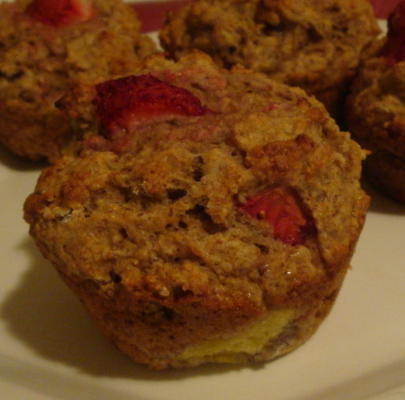 stevige banaan en yoghurt muffins