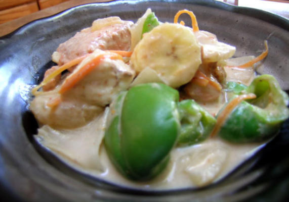 Thaise viscurry - kaeng ped pla / of tofu