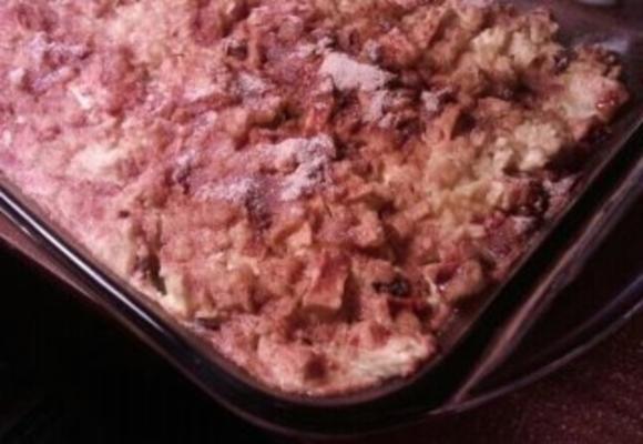 matzo apple kugel (passover)