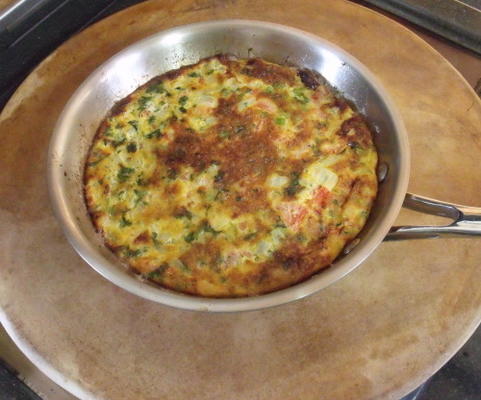 Egyptische omelet - eggah