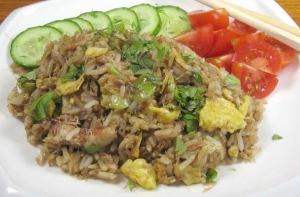 big john's thai crab fried rice (khao phad pu)