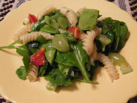 spinazie pastasalade - smaak van thuis