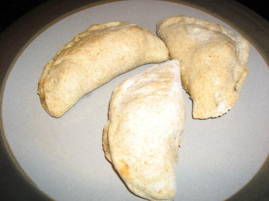 runder- en champignon calzones