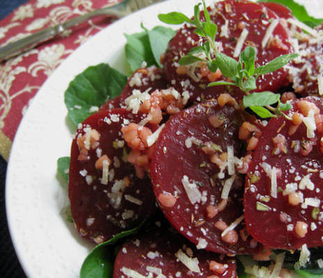 geroosterde bietensalade 
