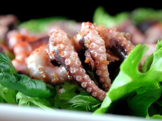 inktvis salade of octopus salade - Japanse stijl