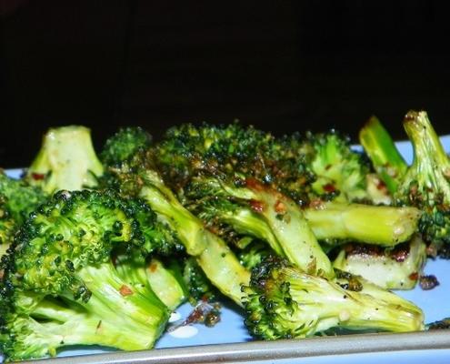 geroosterde pittige broccoli