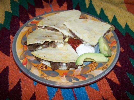 rundvlees peper jack quesadillas