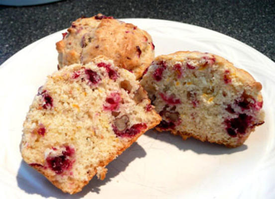 wilde cranberry oranje muffins